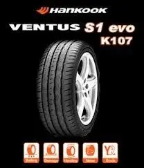 צמיג הנקוק HANKOOK K107 93V TL OE 215/55R16