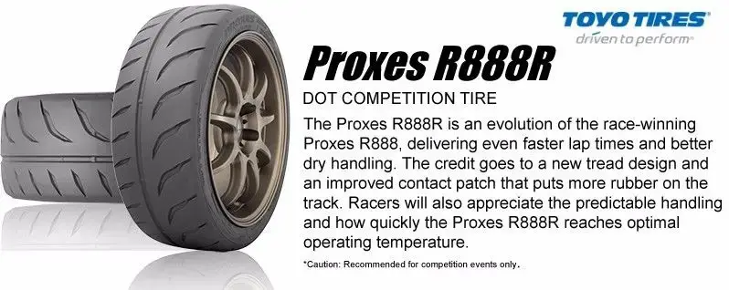 TOYO Proxes  R888R 91Y TL 235/35R19